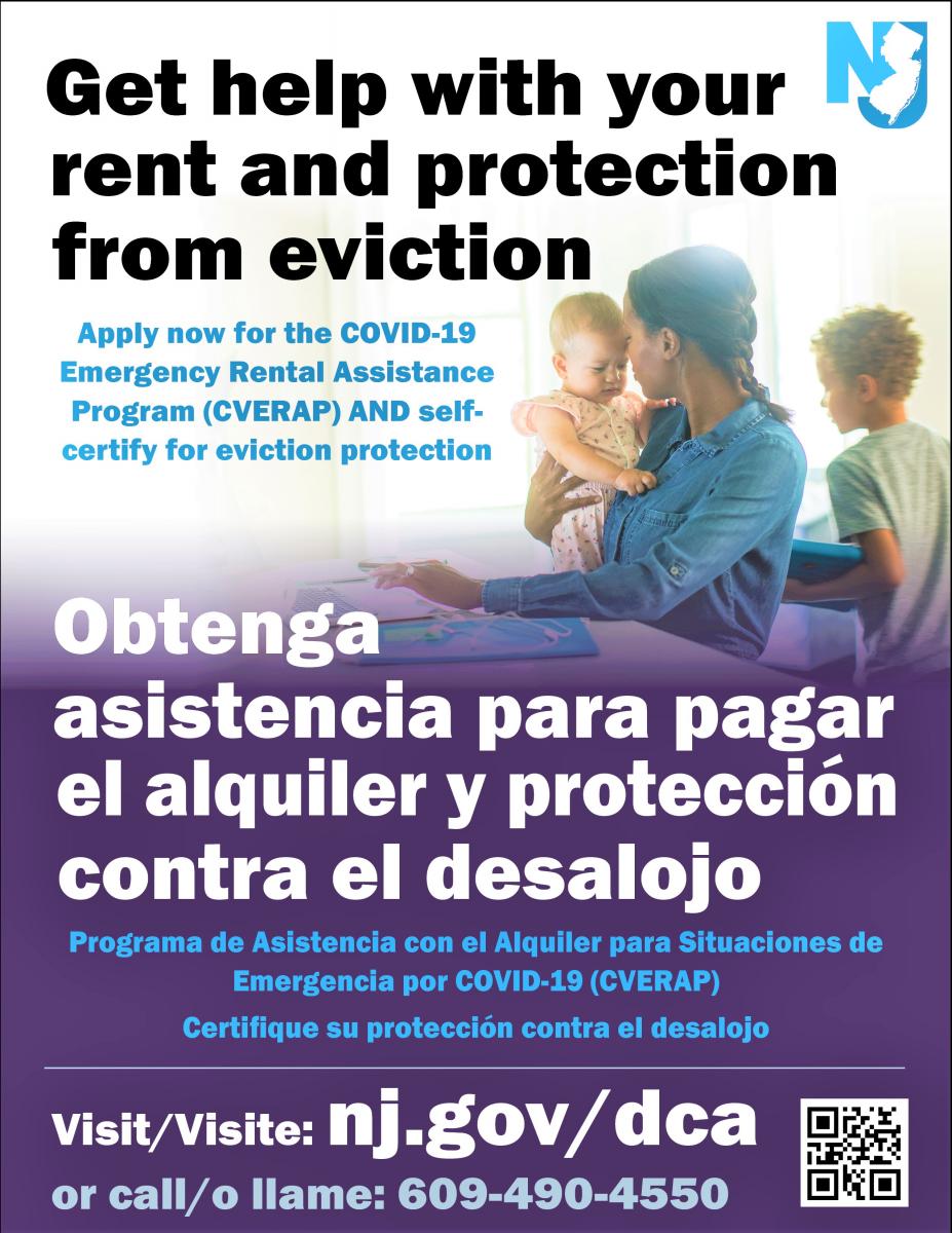 New Jersey Eviction and Homelessness Prevention Law Flyer